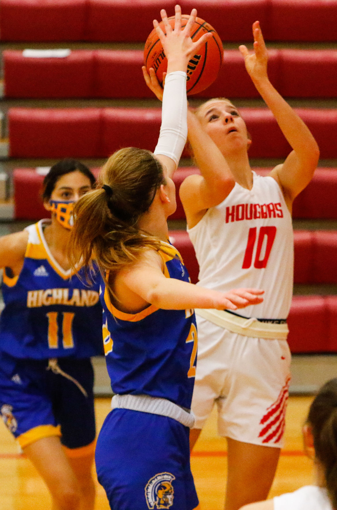 Gallery: Highland at Kankakee Valley girls basketball